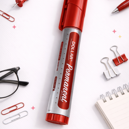 Dollar Permanent Marker Red