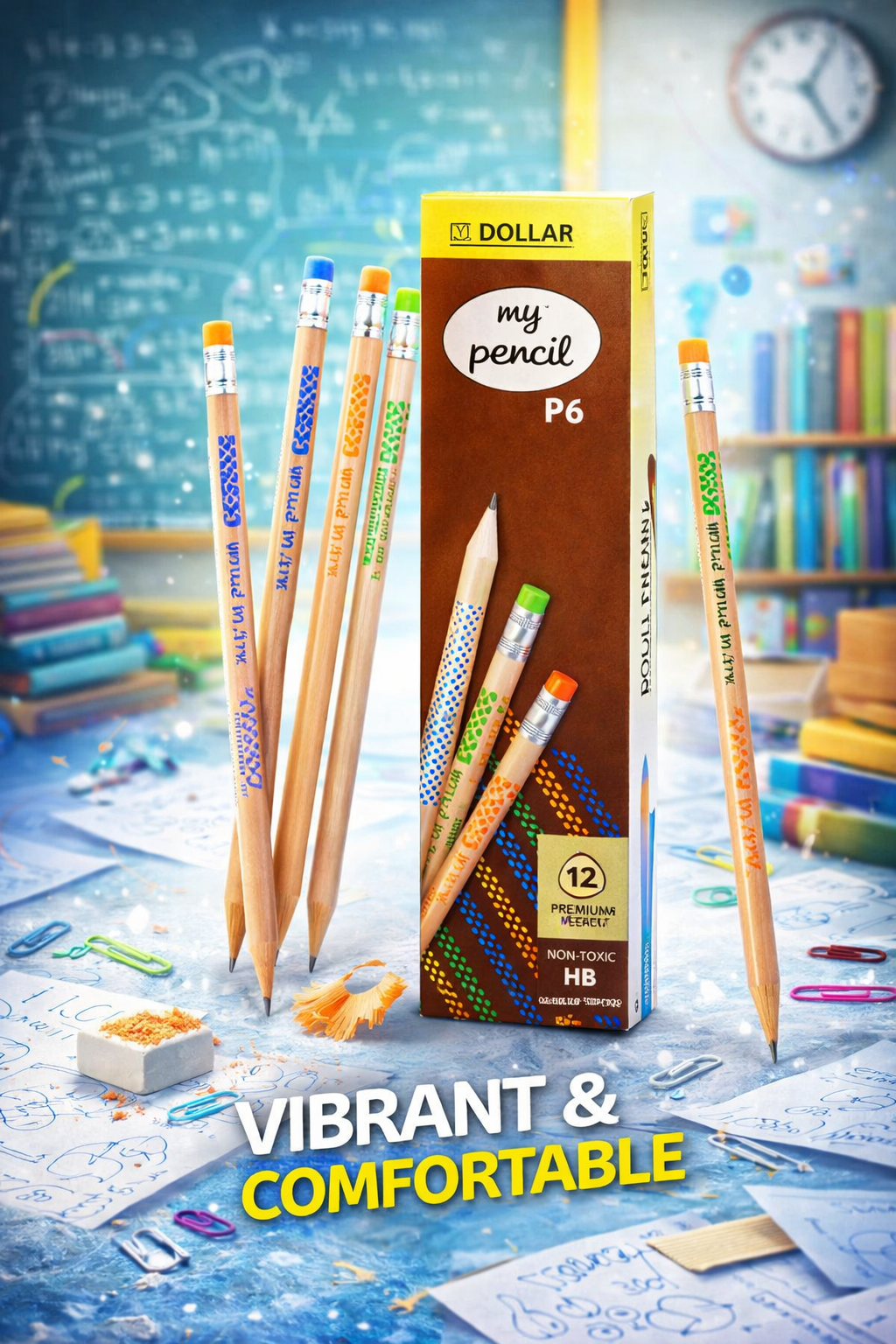 DOLLAR MY PENCIL P6 PACK