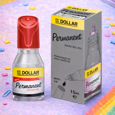 Dollar Permanent ink Red