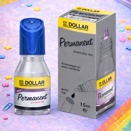 Dollar Permanent ink Blue