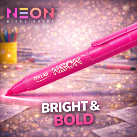 Dollar Heighlighter 4mm  PINK