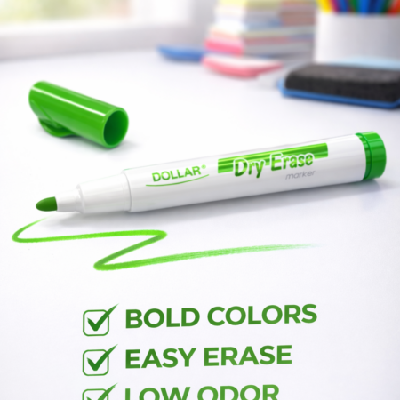 Dollar Dry Erase Marker  Green