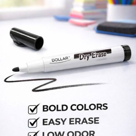 Dollar Dry Erase Marker Black