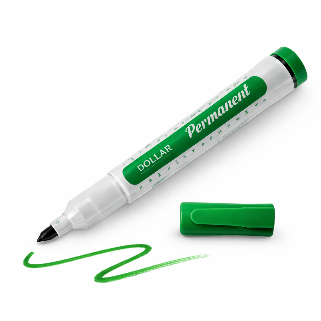 DOLLAR COLOR MARKER GREEN