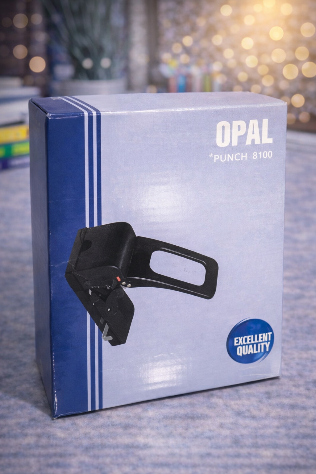 Opal Punch 8100 Heavy Duty Paper Punch – Office & School Use