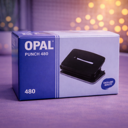Opal Punch 480 Heavy Duty Paper Punch – Office & School Use