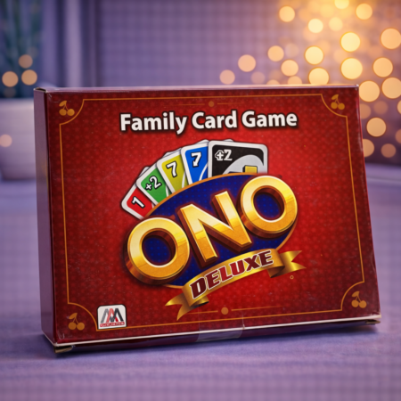 ONO Deluxe Family Card Game | Fun Strategy Card Game for Kids & Adults