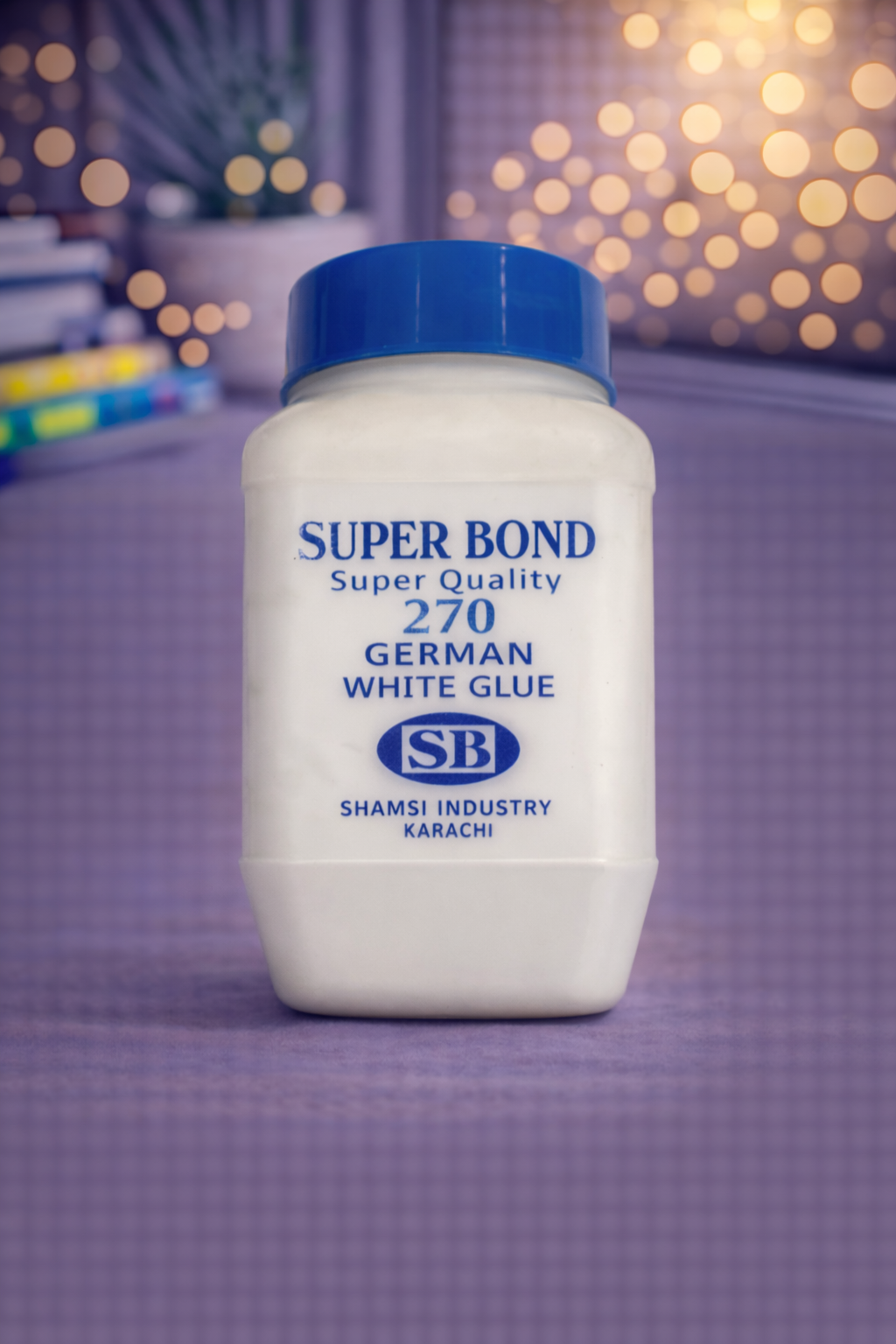 Super Bond 270 German White Glue – Strong Adhesive for Paper, Wood & Crafts