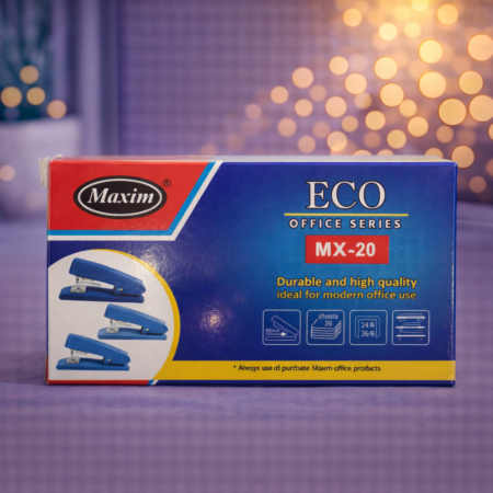 Maxim ECO Office Series MX-20 Stapler – Durable & High-Quality Office Stapler