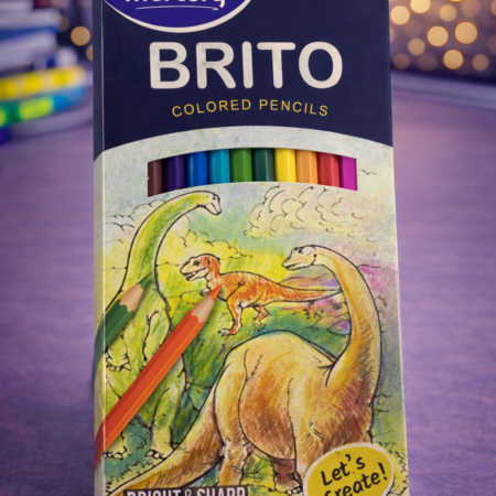 Mercury BRITO Colored Pencils – Bright & Sharp Color Pencil Set for Kids & Artists