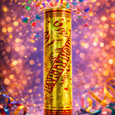 Premium Party Popper Confetti Shooter | Celebration Cannon for Birthdays, Weddings & Events