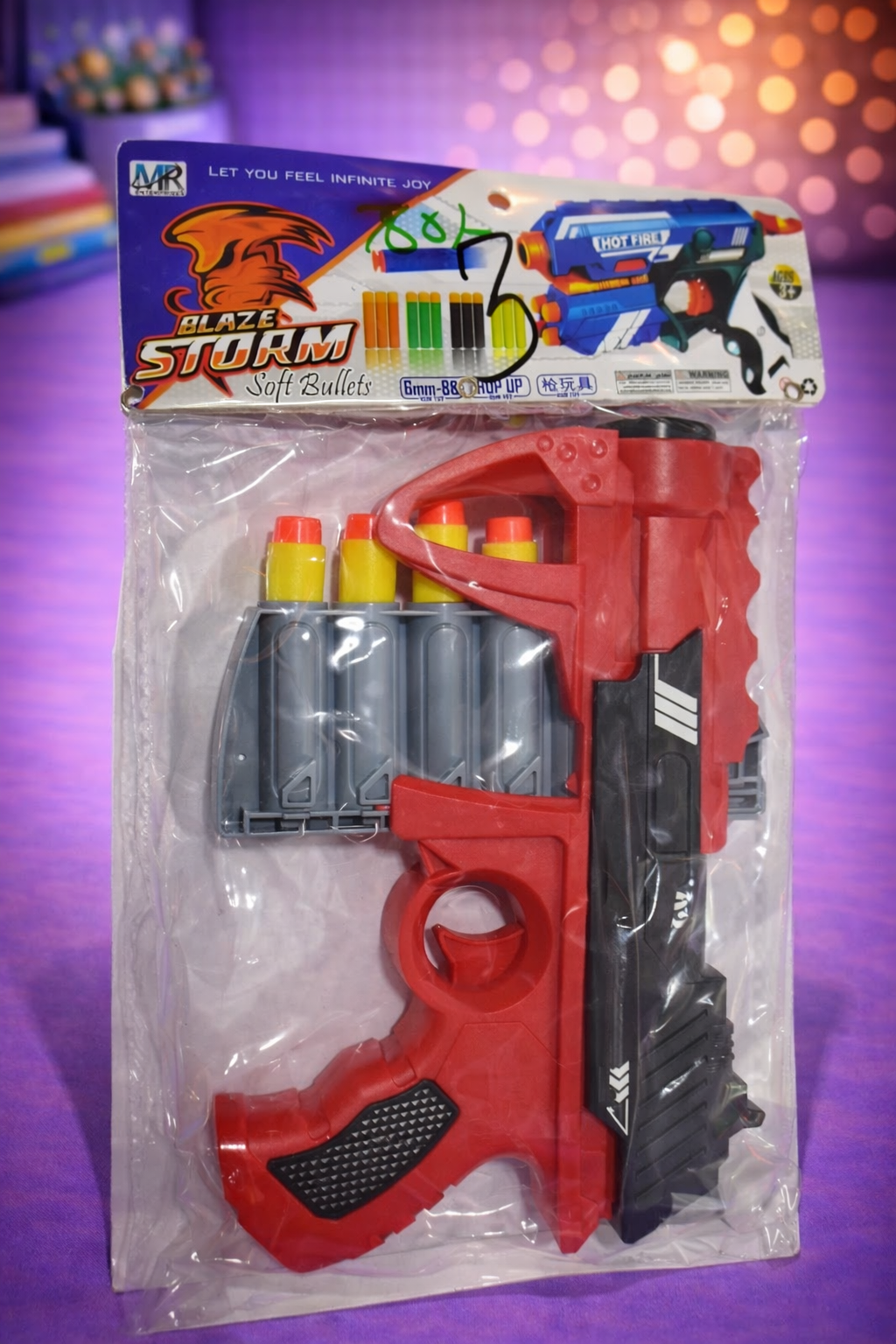 Blaze Storm Soft Bullet Toy Gun for Kids