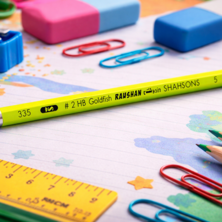 Raushan Shahsons Goldfish HB Pencil No. 2 | Smooth Writing Wooden Pencil