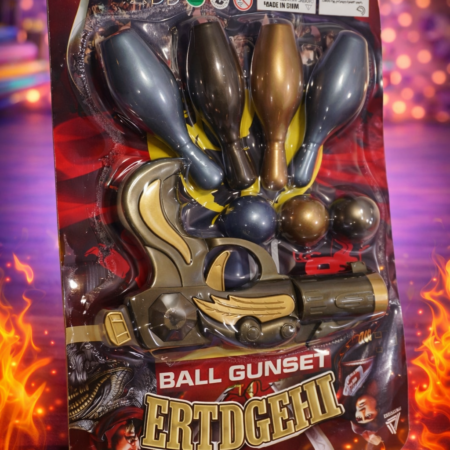 ERTDGELI Ball Gun Set for Kids | Soft Ball Shooting Toy Gun with Multiple Balls