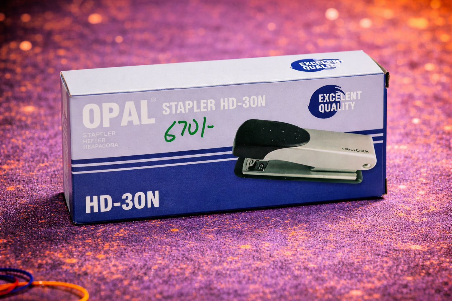 OPAL HD-30N Heavy Duty Stapler – Durable Office Stapler for Home, School & Office Use