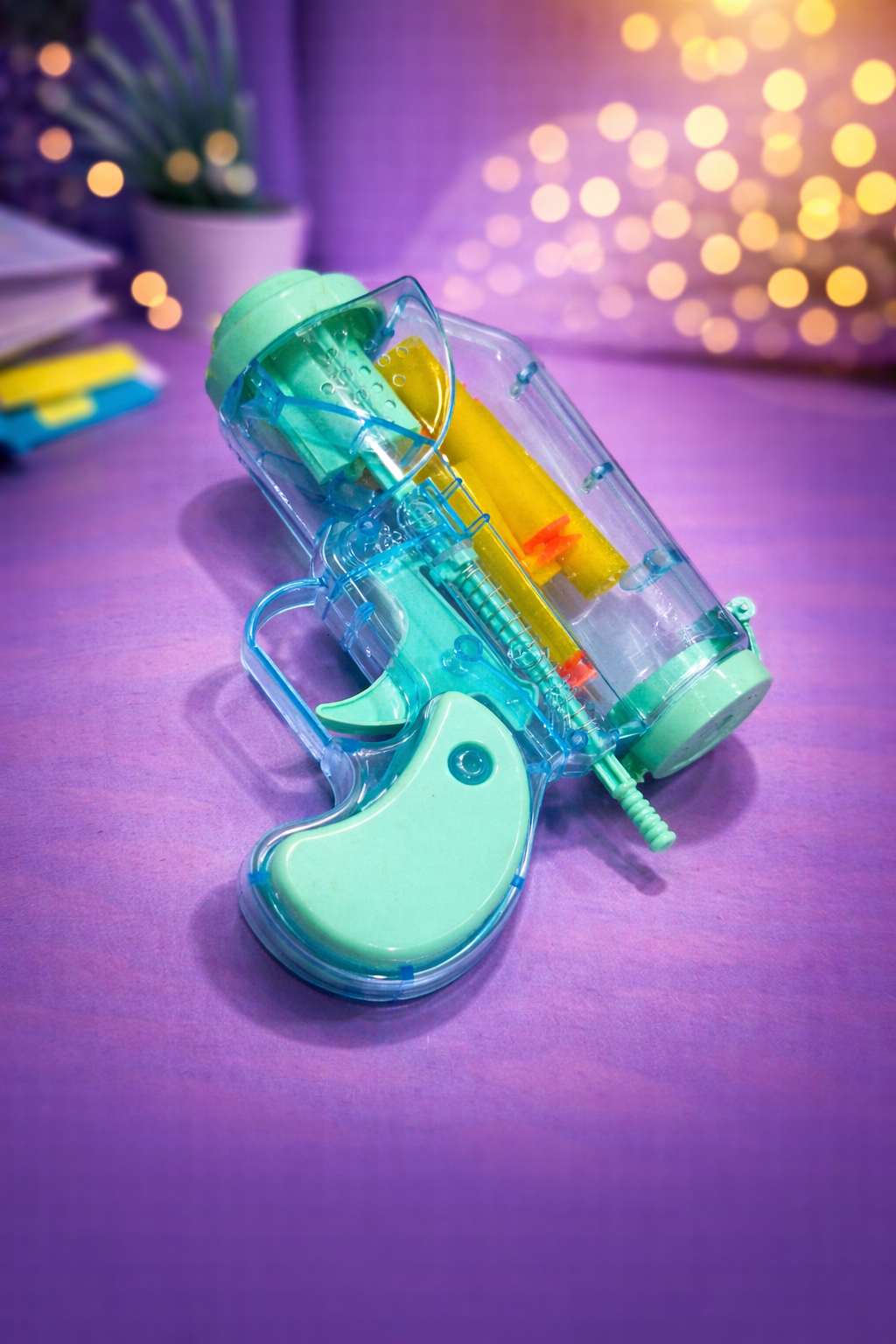 Transparent Bubble Gun Toy for Kids