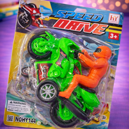 Speed Drive Racing Bike Toy with Rider