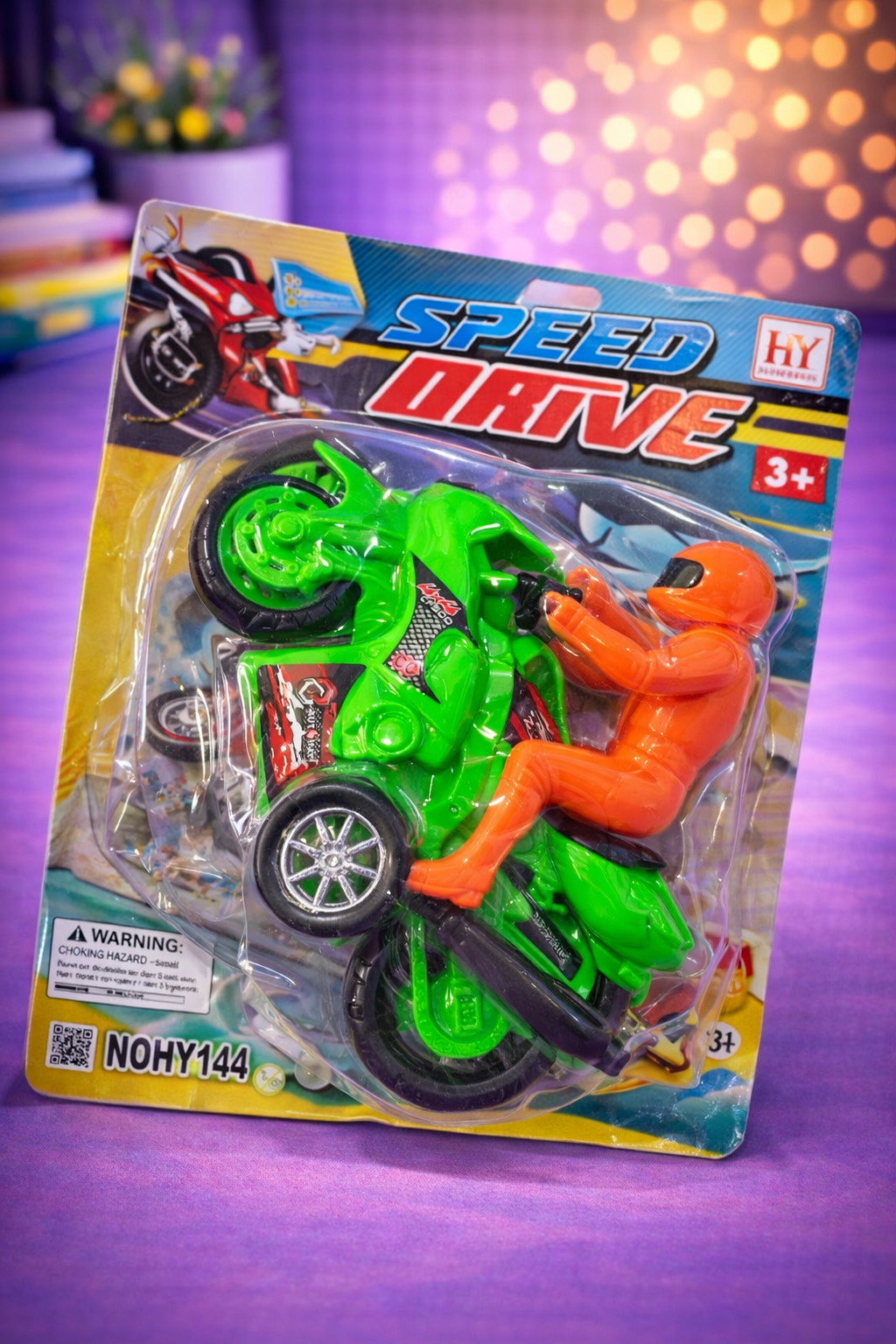 Speed Drive Racing Bike Toy with Rider