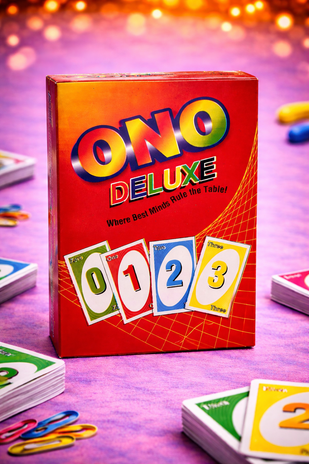 UNO Deluxe Card Game – Classic Family & Party Card Game for All Ages