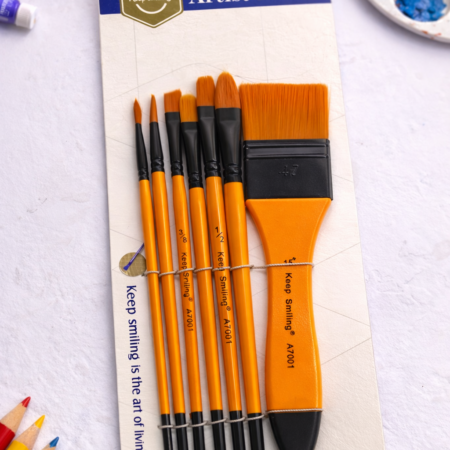 Professional Artist Brush Set for Watercolor, Acrylic & Oil Painting – Multi-Size Fine Art Brushes