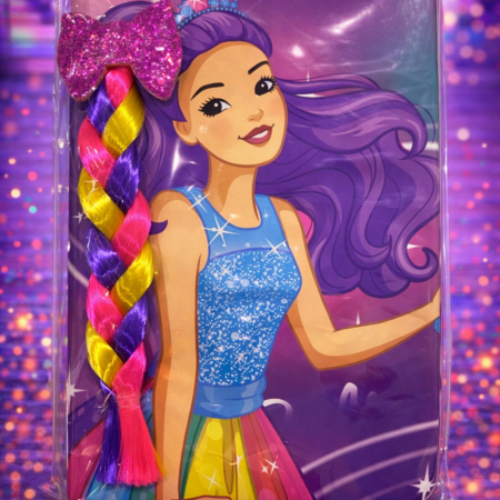 Magical Princess Hair Braid Notebook for Girls