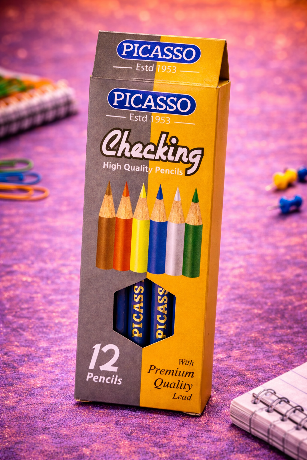 Picasso Checking Pencil – Premium Quality Lead (Single Piece)