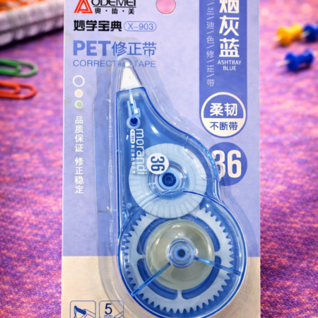 ODEMEI PET Correction Tape X-903 – Smooth & Clean Coverage (Single Piece)
