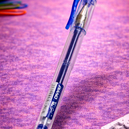 PIANO IMS Gel Pen – Smooth Blue Ink | Transparent Body Writing Pen