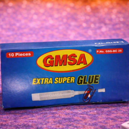 GMSA Extra Super Glue (10 Pieces) | Instant Strong Adhesive for Repair & Craft