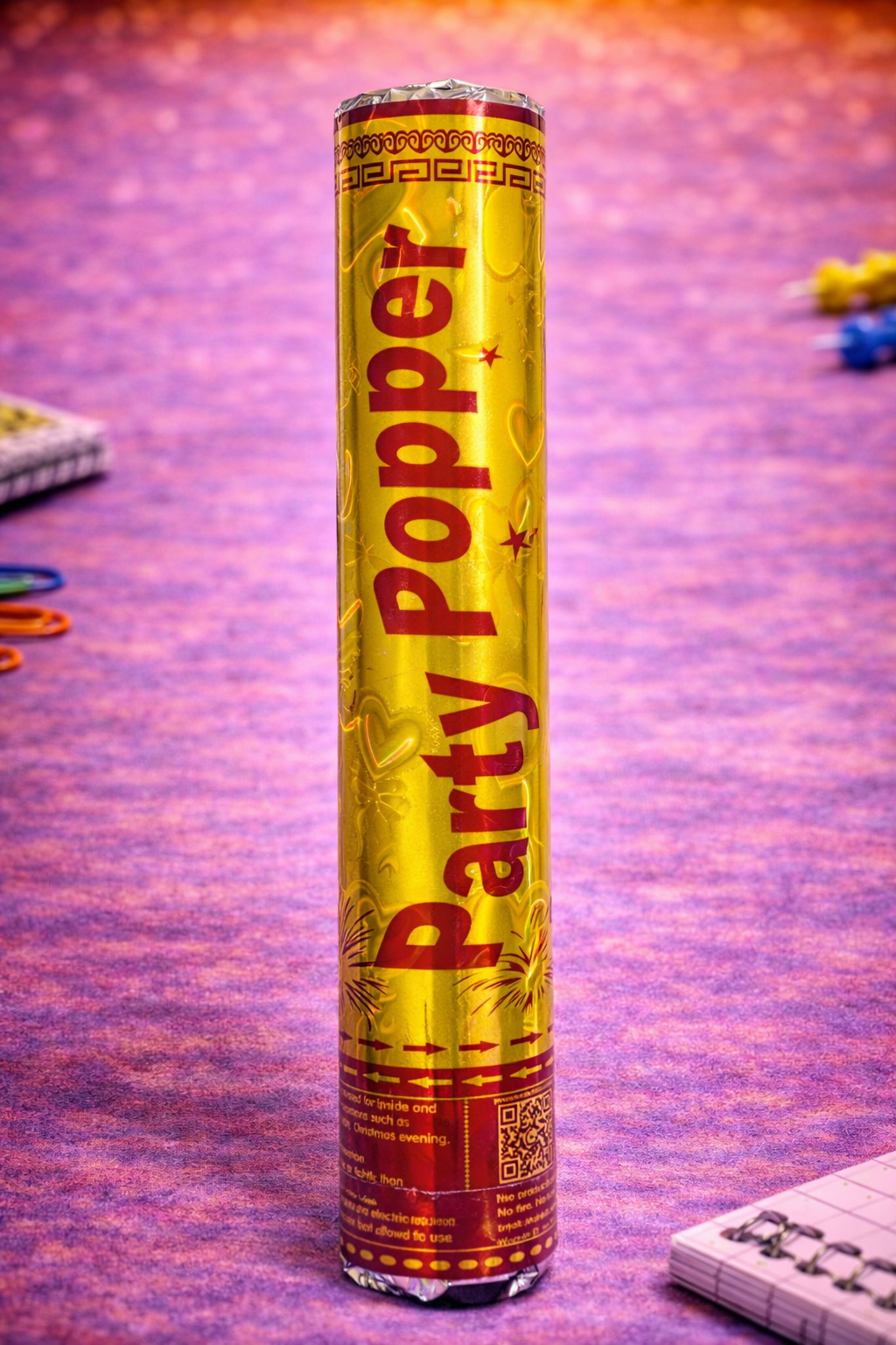 Party Popper Celebration Cannon | Colorful Confetti Popper for Events