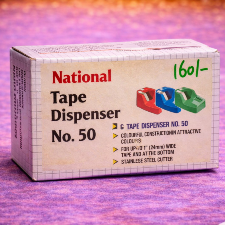 National Tape Dispenser No. 50 | Durable Desktop Tape Cutter for Office & Home