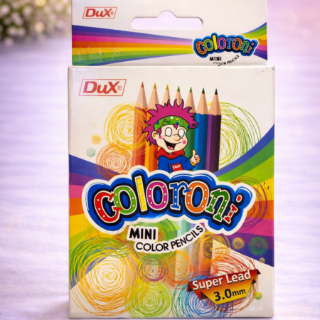 Dux Coloroni Mini Color Pencils – Super Lead 3.0mm | Smooth & Bright Coloring