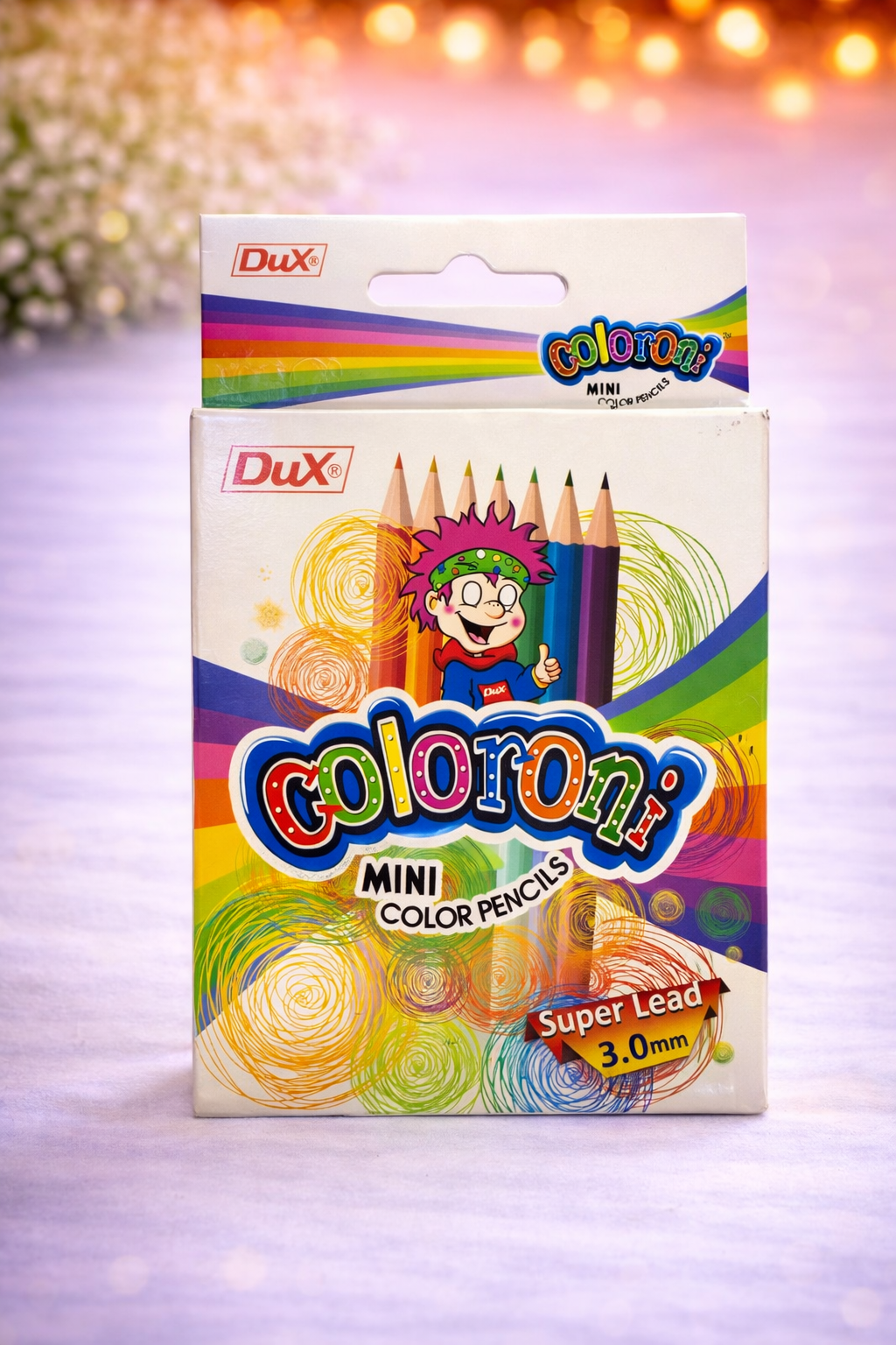 Dux Coloroni Mini Color Pencils – Super Lead 3.0mm | Smooth & Bright Coloring