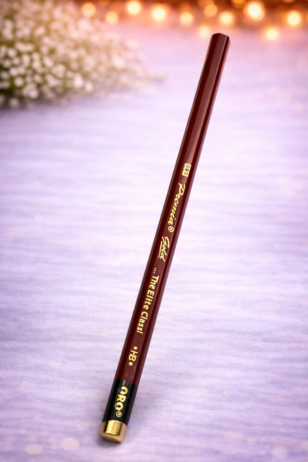 ORO Premier Gold HB Pencil – The Elite Class | Smooth Writing & Sketching