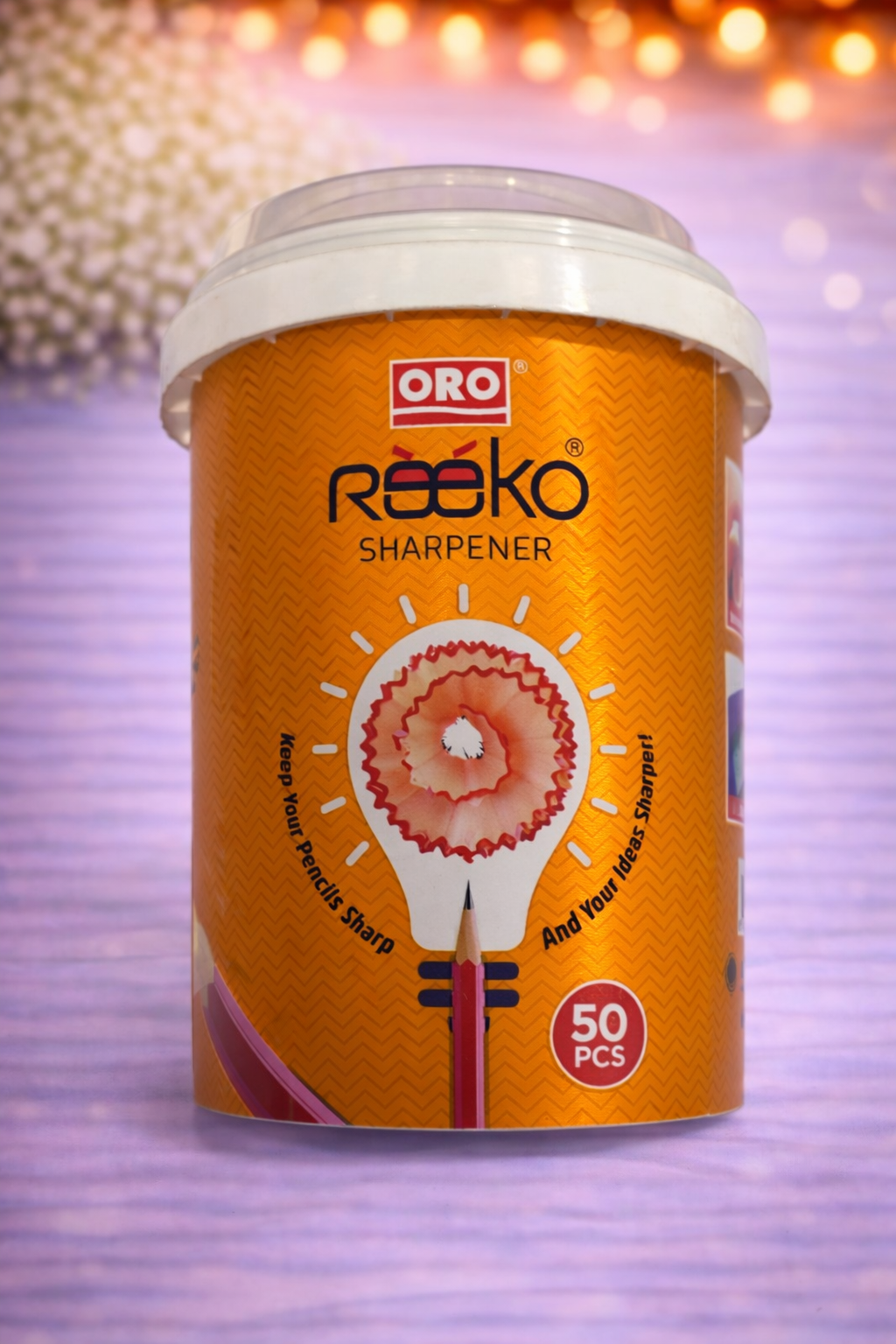 ORO Reeko Pencil Sharpener – Single Piece | Smooth & Precise Sharpening