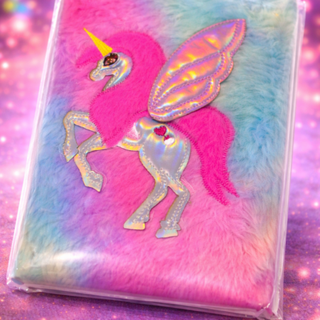 Magical Unicorn Plush Diary