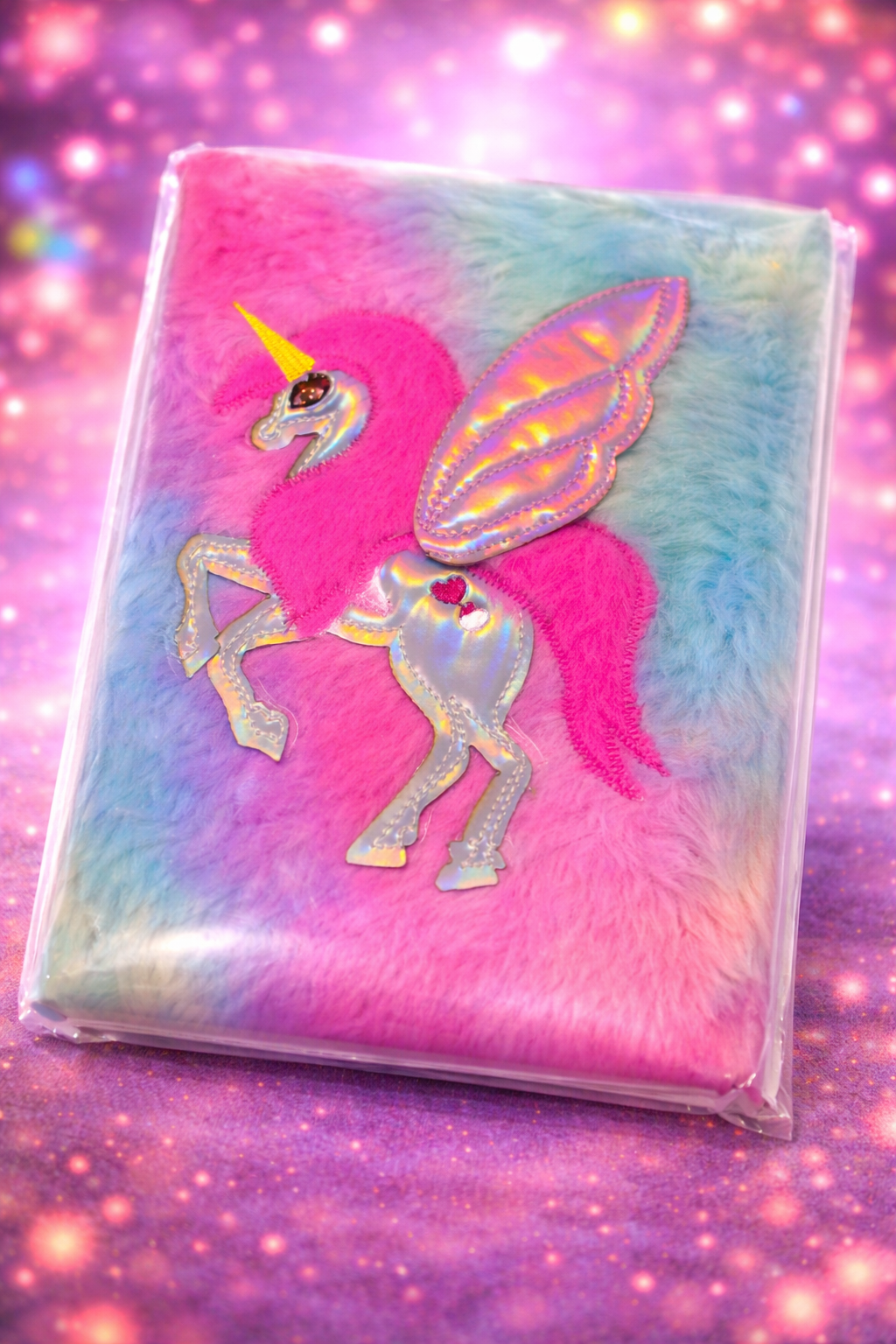 Magical Unicorn Plush Diary