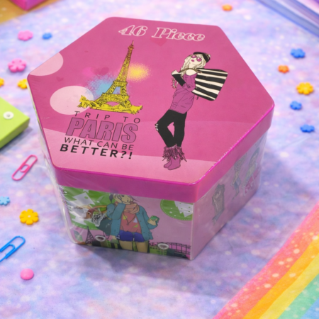 Paris Theme 46-Piece Stationery Gift Box
