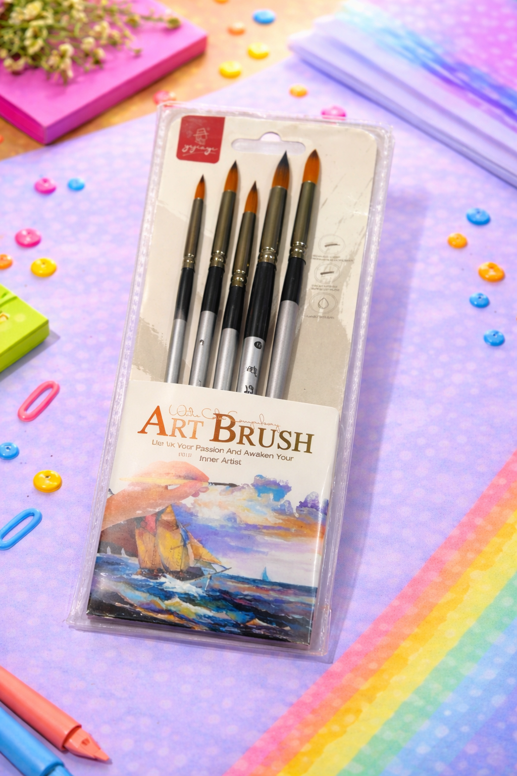 Premium Art Brush Set