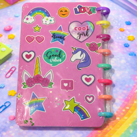 Unicorn Sticker Notebook