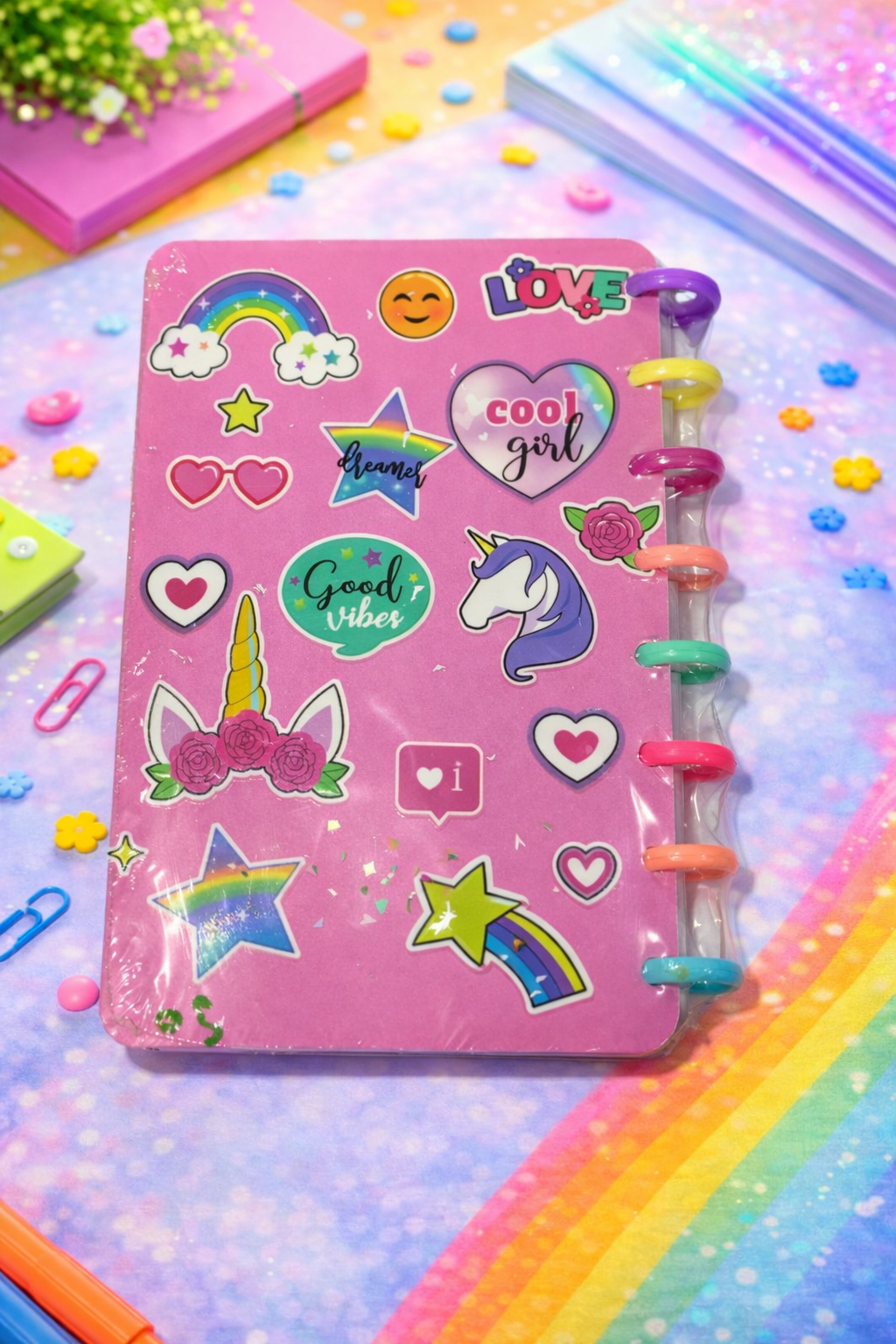 Unicorn Sticker Notebook