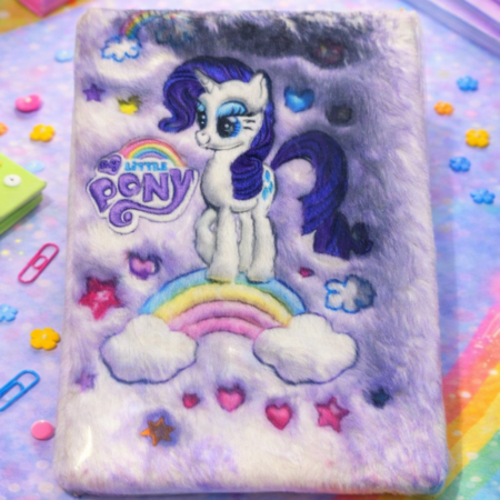 Cute Unicorn Plush Notebook