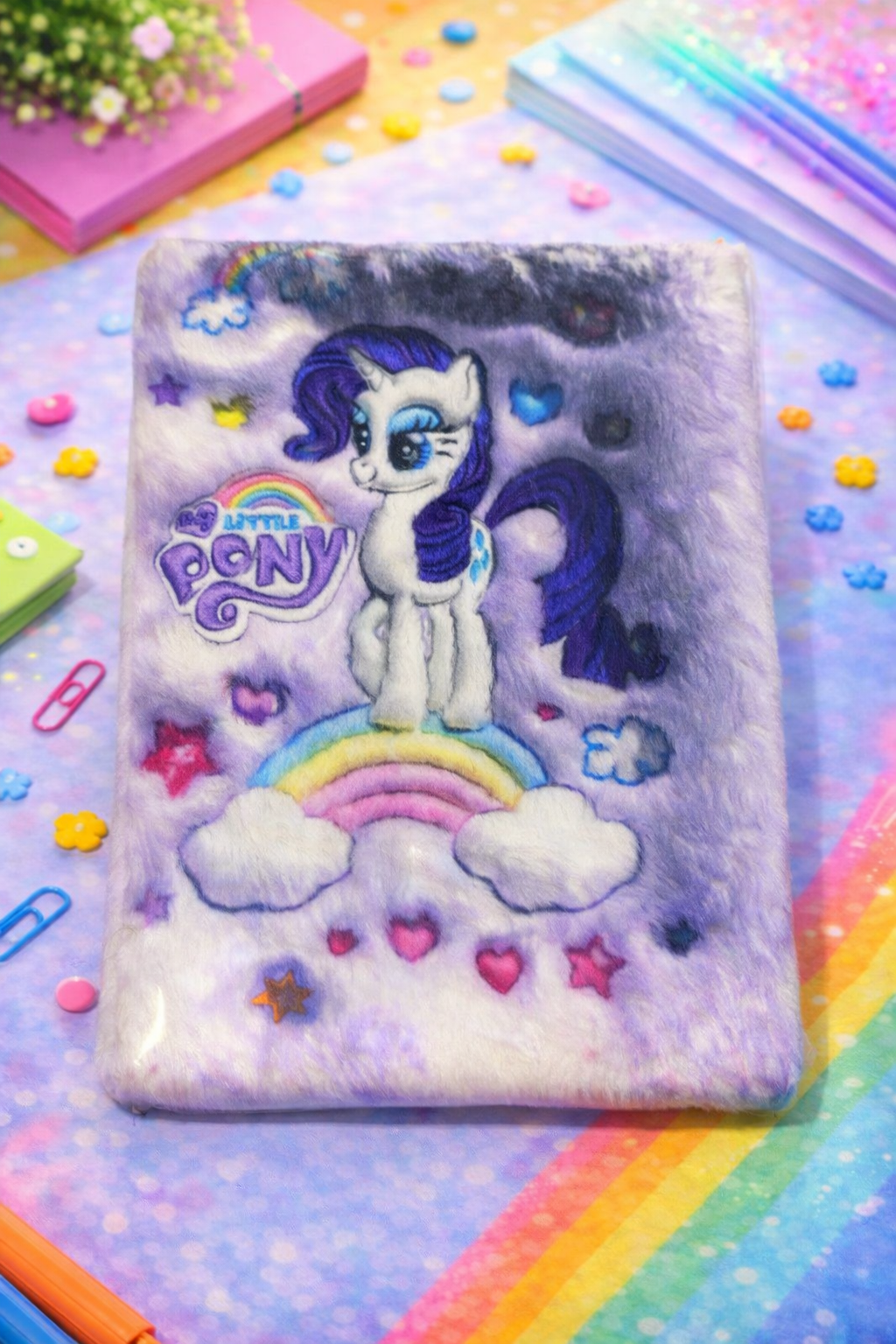 Cute Unicorn Plush Notebook