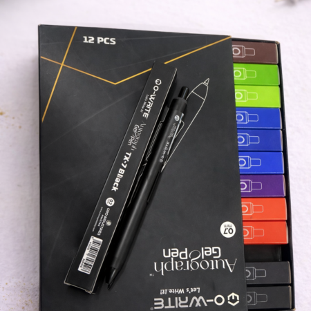 O-Write Autograph Gel Pen Set – Premium Smooth Writing Gel Pens for Office, School & Creative Use