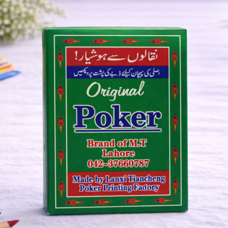Original Poker Playing Cards β Premium Quality Deck for Games & Entertainment