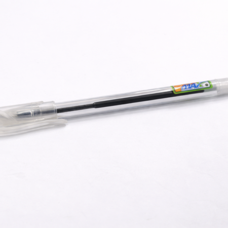 Transparent Black Ball Point Pen | Smooth Writing Office & School Pen