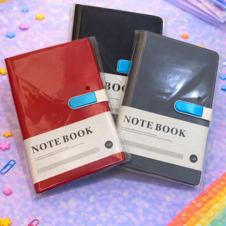 Premium PU Leather Notebook with Magnetic Closure