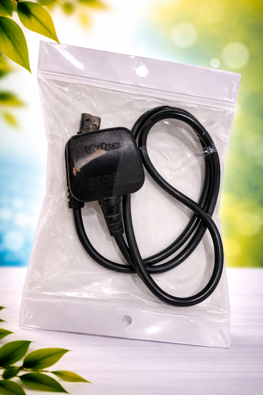 Used Valex UK 3-Pin Power Cable β Type G Plug Power Cord