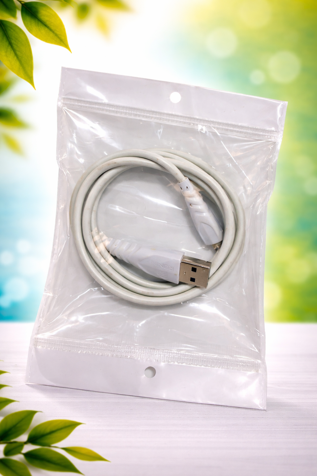 USB-A to Micro USB Charging & Data Cable β White