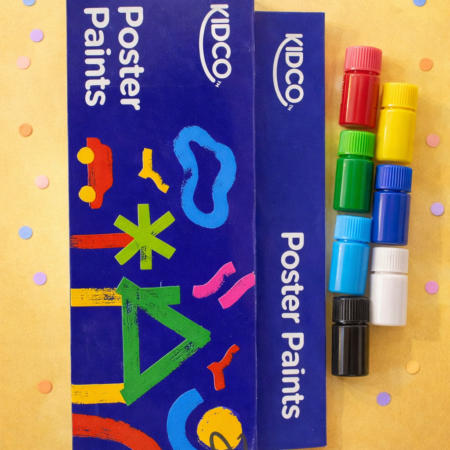 Kidco Poster Paints – Bright, Smooth & Easy-to-Use Colors for Art Projects